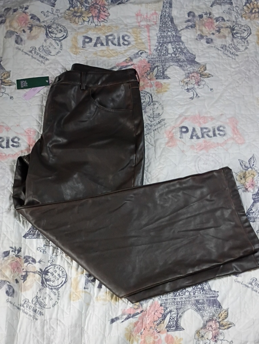 NWT Wild Fable Brown Textured Pants Size 14